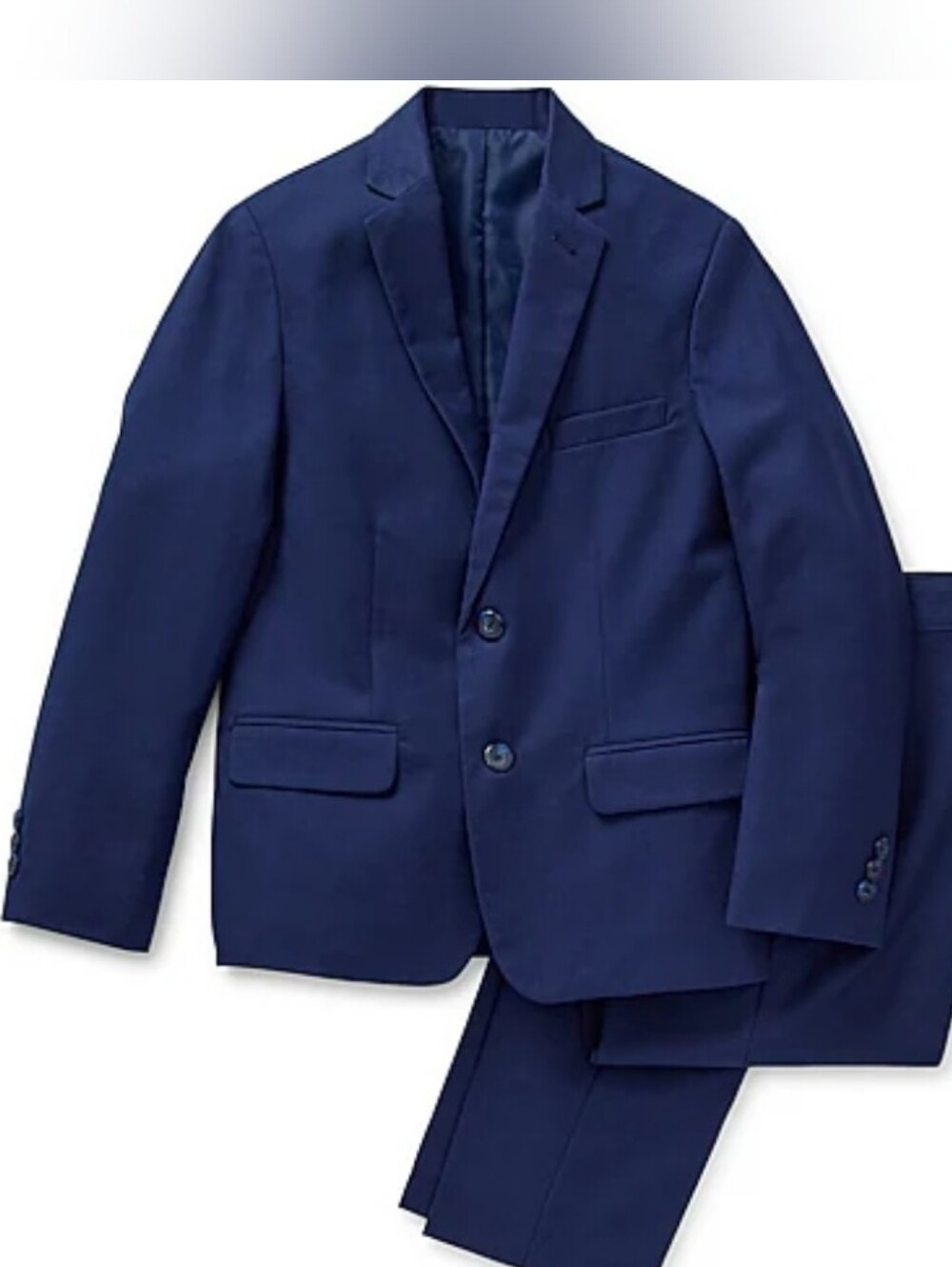 Van Heusen Flex Little & Big Kid Boys 2-pc. Pant Suit Blue Size 20 Husky